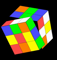 三阶魔方动画